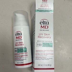 EltaMD UV Skin Recovery Red Color Correcting Green Tint Broad Spectrum SPF 50